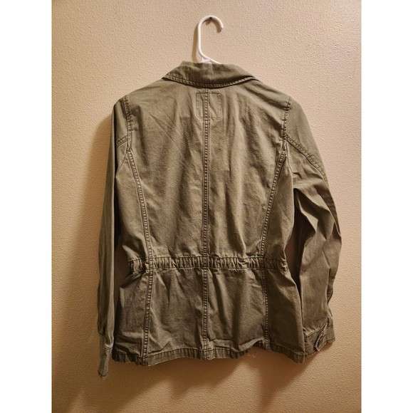 Madewell Field Anorak Size Small Green Jacket Coat Style J4690 F401 - Picture 3 of 5